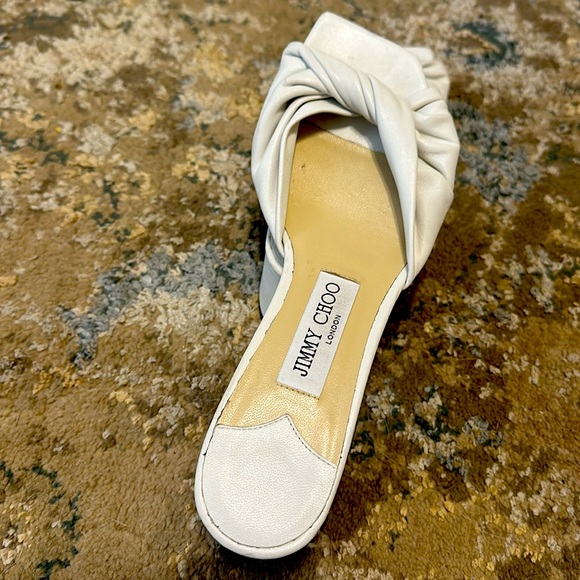 Women’s Jimmy Choo slide sandals. - Picture 4 of 5